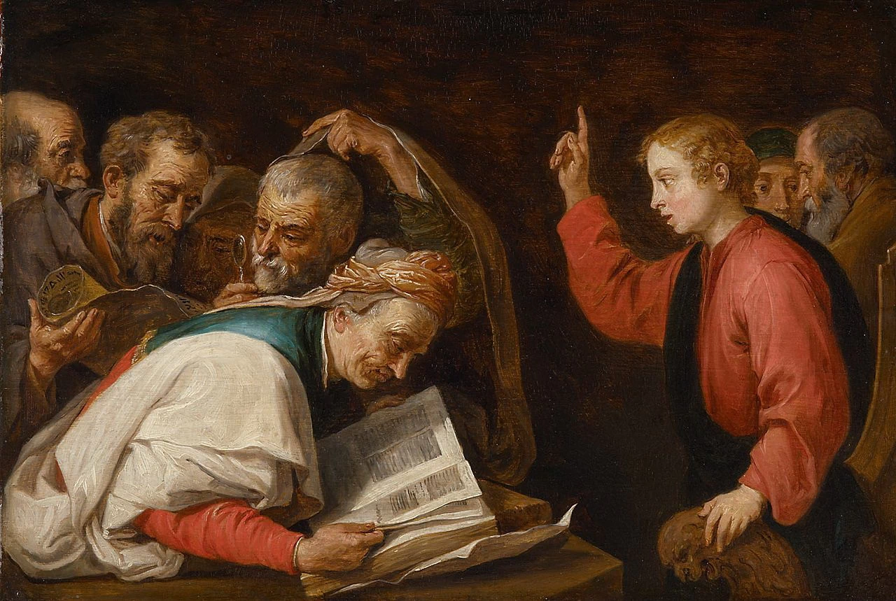 Gesù tra i dottori - Kunsthistorisches Museum